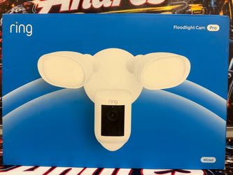 Ring Floodlight Cam Pro Wired - White
