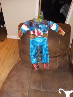 Capitán América Toddler Costume