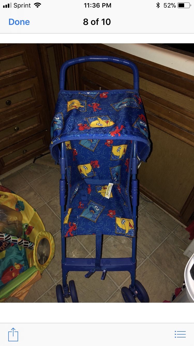 Sesame Street Umbrella Stroller