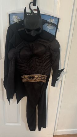 Bat Man Halloween Costume Kids With Mask