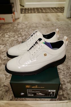 Footjoy X  Aime Leon Dore Marquis Golf White Pristine US 8
