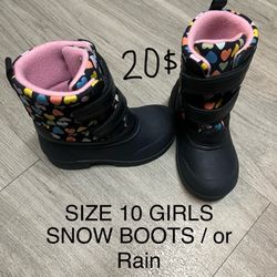 Girls, Snow, Boots , Size 10 pick up Downtown Little Tokyo area, $20