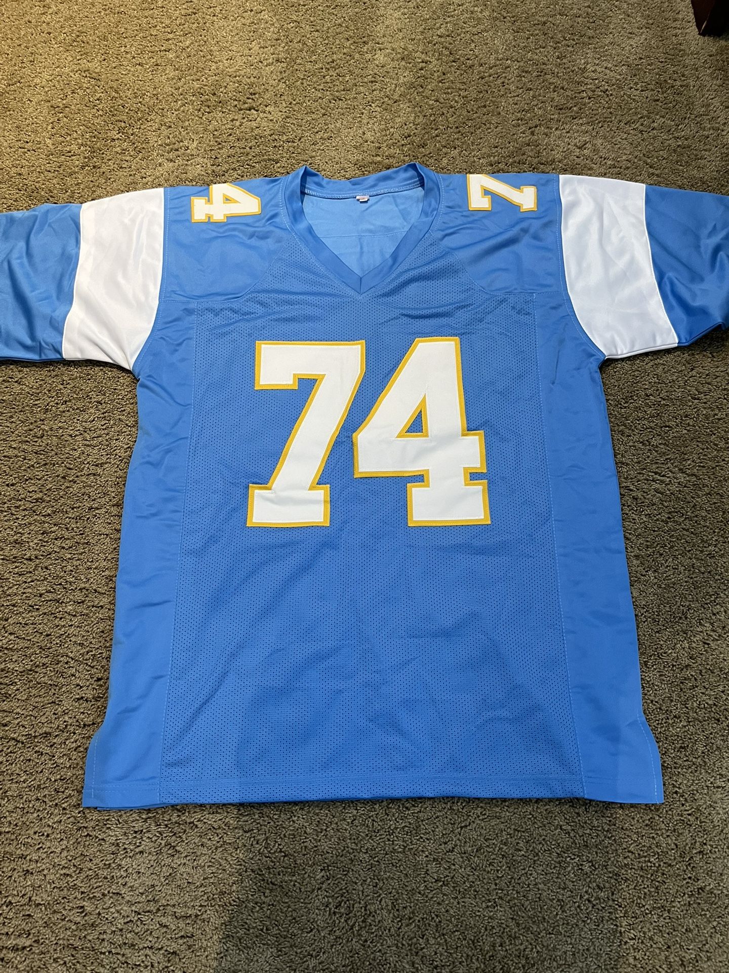Signed Chargers Jersey