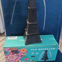 Fly Fans for Tables, Fly Repellent Fan Keep Flies Away, Battery Powered Bug Fans with Holographic Blades for Picnic, BBQ, Restaurant, Party and Kitche