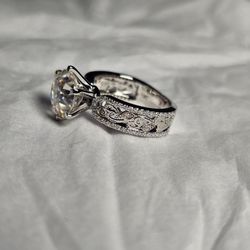 2.5ct OE Cut Engagement Ring