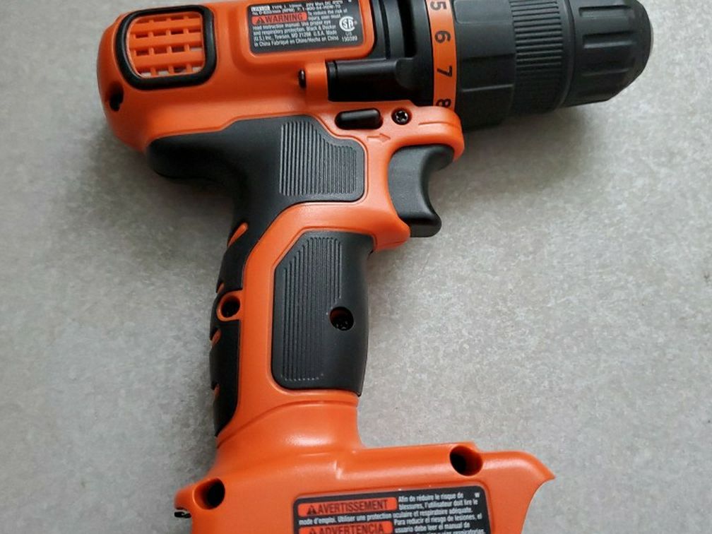 Black & Decker LDX120 20V Max 3/8" Lithium Drill Driver