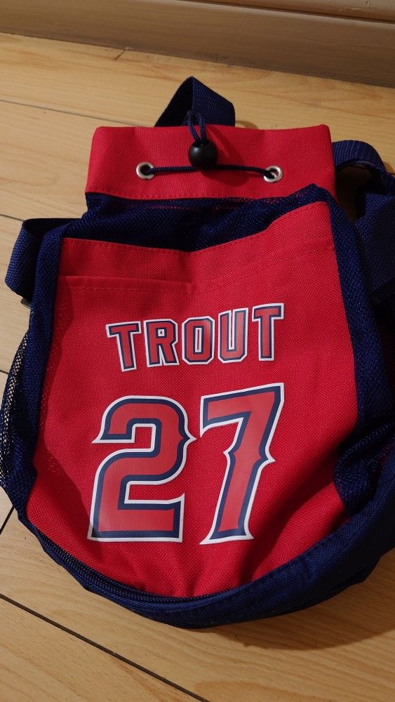 Angels Mike Trout Yakult Cooler Backpack
