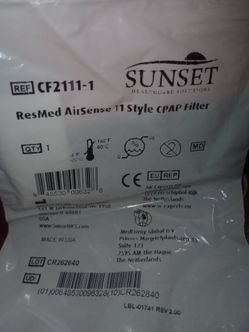 ⭐FREE Brand New Sunset Healthcare ResMed AirSense 11 CPAP Filters (CF2111-1) - Multiple Available⭐