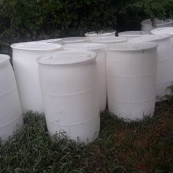 55 Gallon  Heavy Duty Rain  Berrels