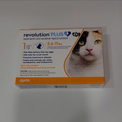 Revolution Plus Cat Topical Solution 5.6-11 lbs