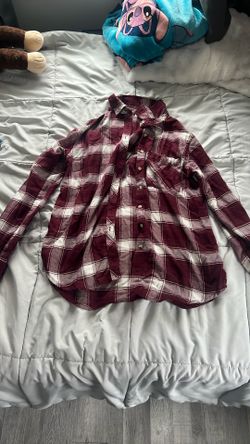 red and white flannel 
