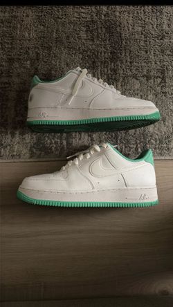 Aqua Air Force 1s
