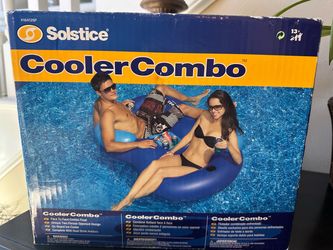 Solstice Cooler Combo 2-Person Inflatable Pool Float