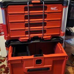 Milwaukee Packout Set Of 2 Toolboxes