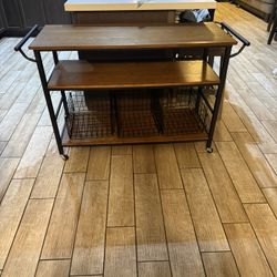 Brand new Kitchen Bar Cart (boxed)