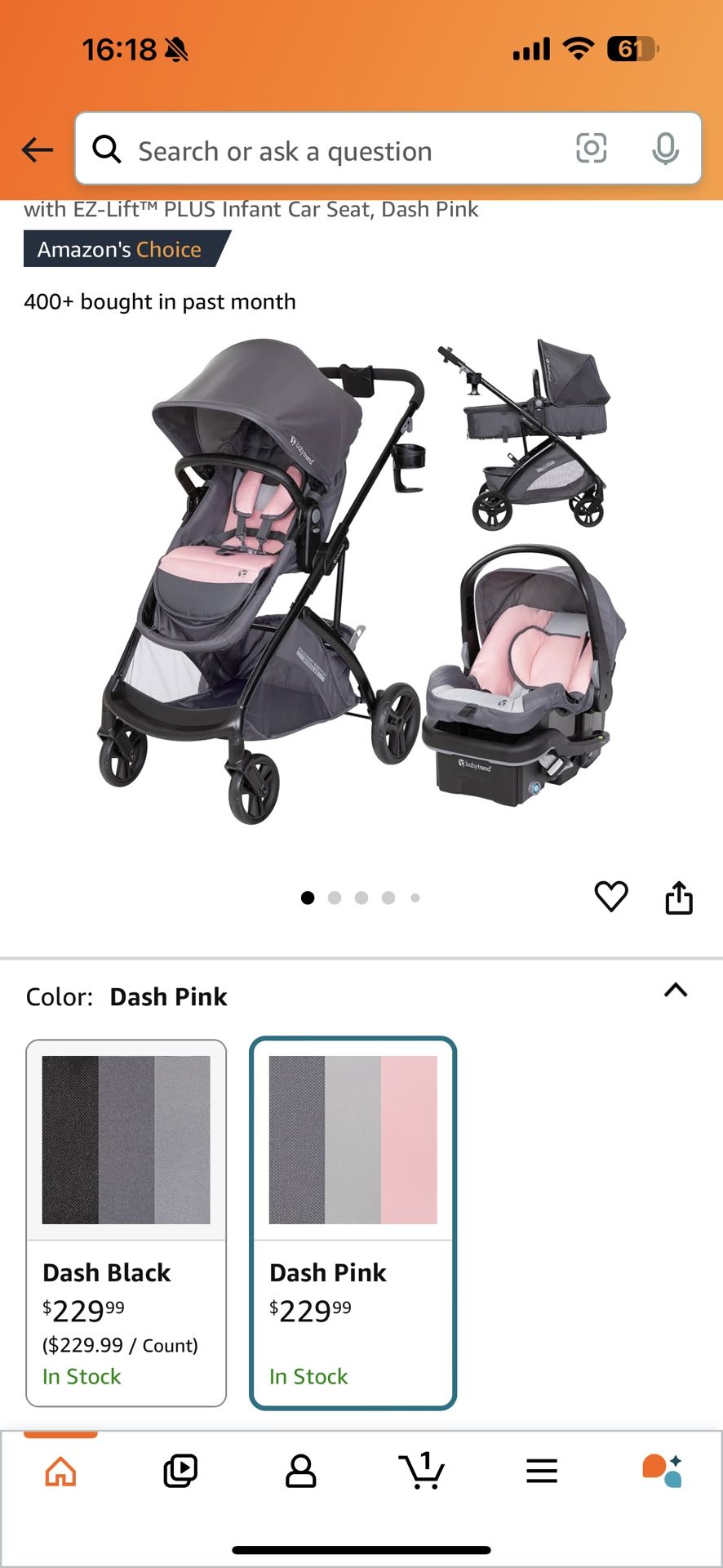 6-in-1 Modular Stroller