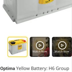 Optima Battery 