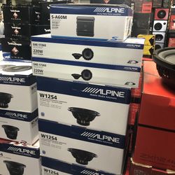 Alpine Sound System On Sale Today!