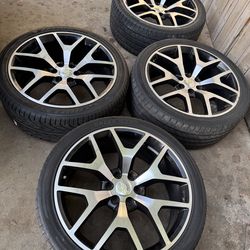 24 snowflake  rims Silverado Tahoe Yukon