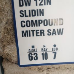 DeWALT DWS779 12-Inch 15-Amp 3800-Rpm Double Bevel Sliding Compound Miter Saw