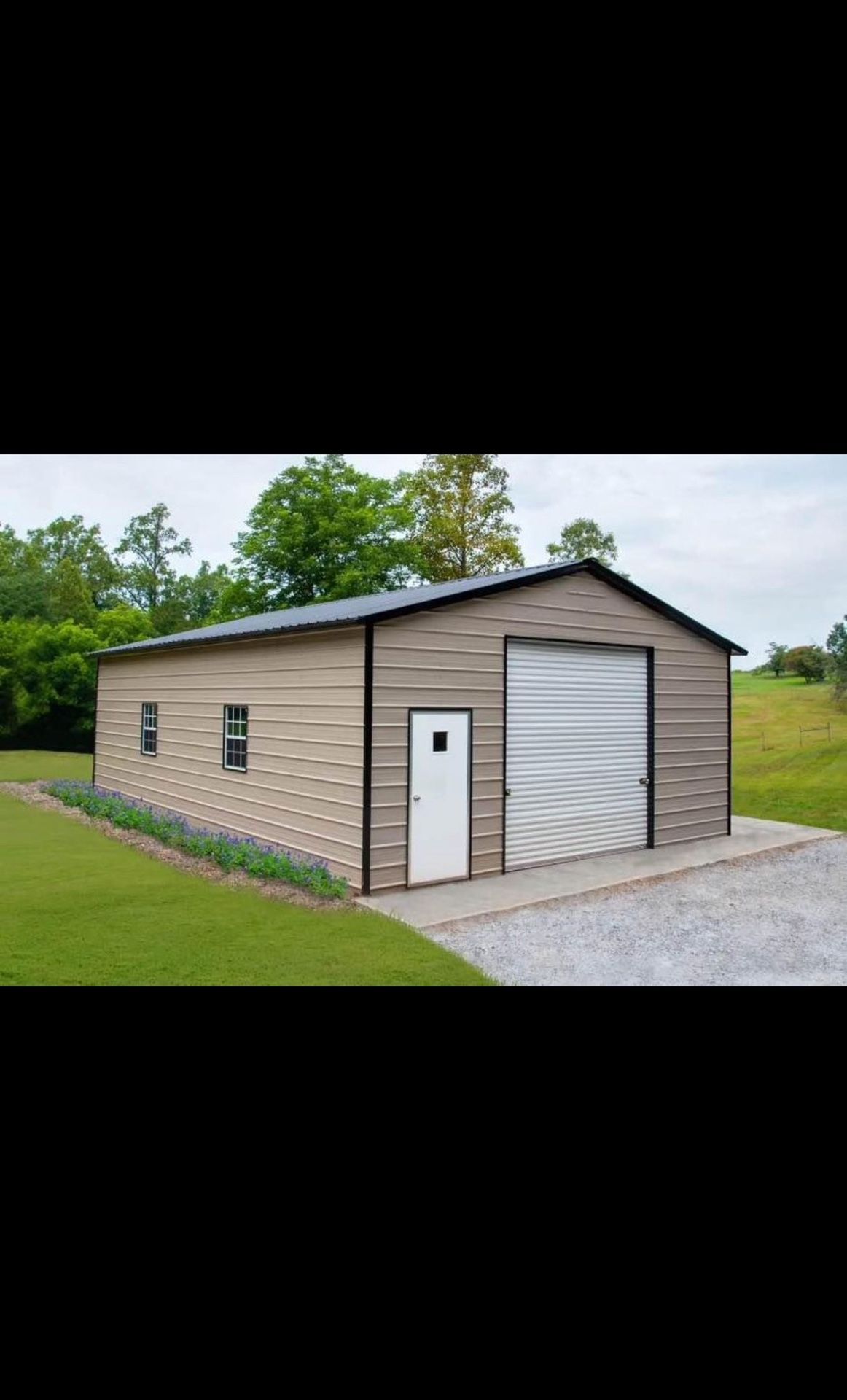 👀👀LOOK👀👀 24x36x9 METAL GARAGE!!! 30% OFF THIS MONTH!!!