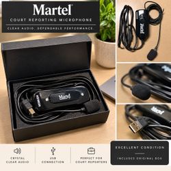 Martel Microphone Court Reporting