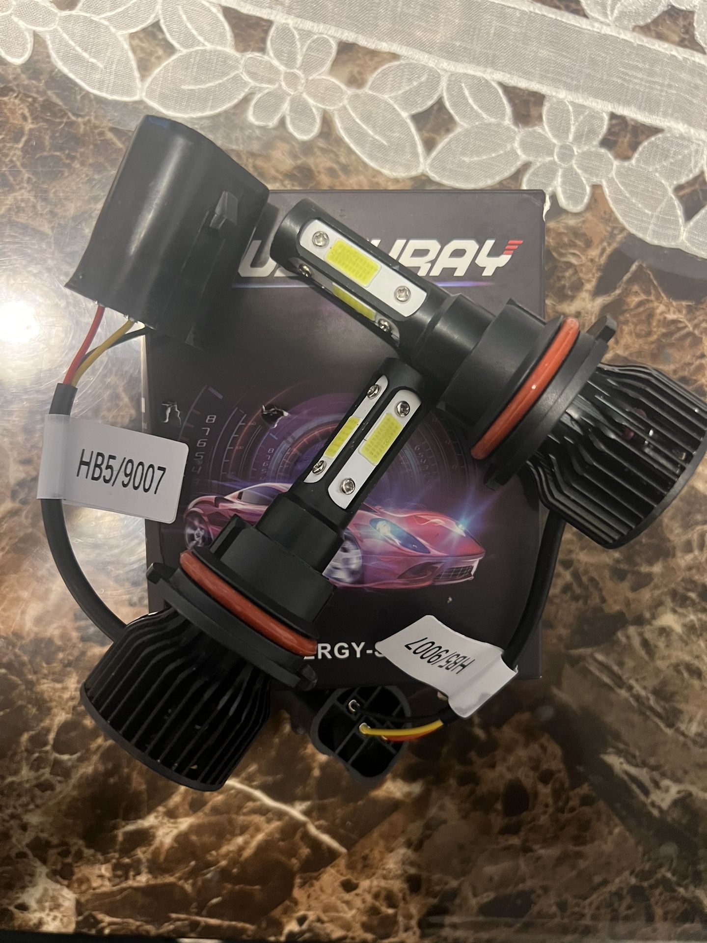 LED Headlights 9007 Bulbs 