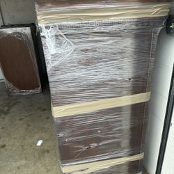 Wood Armoire 