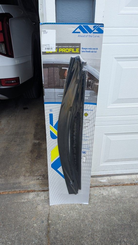2019-2025 Ford Ranger Auto Ventshade Rain Guards Low Profile