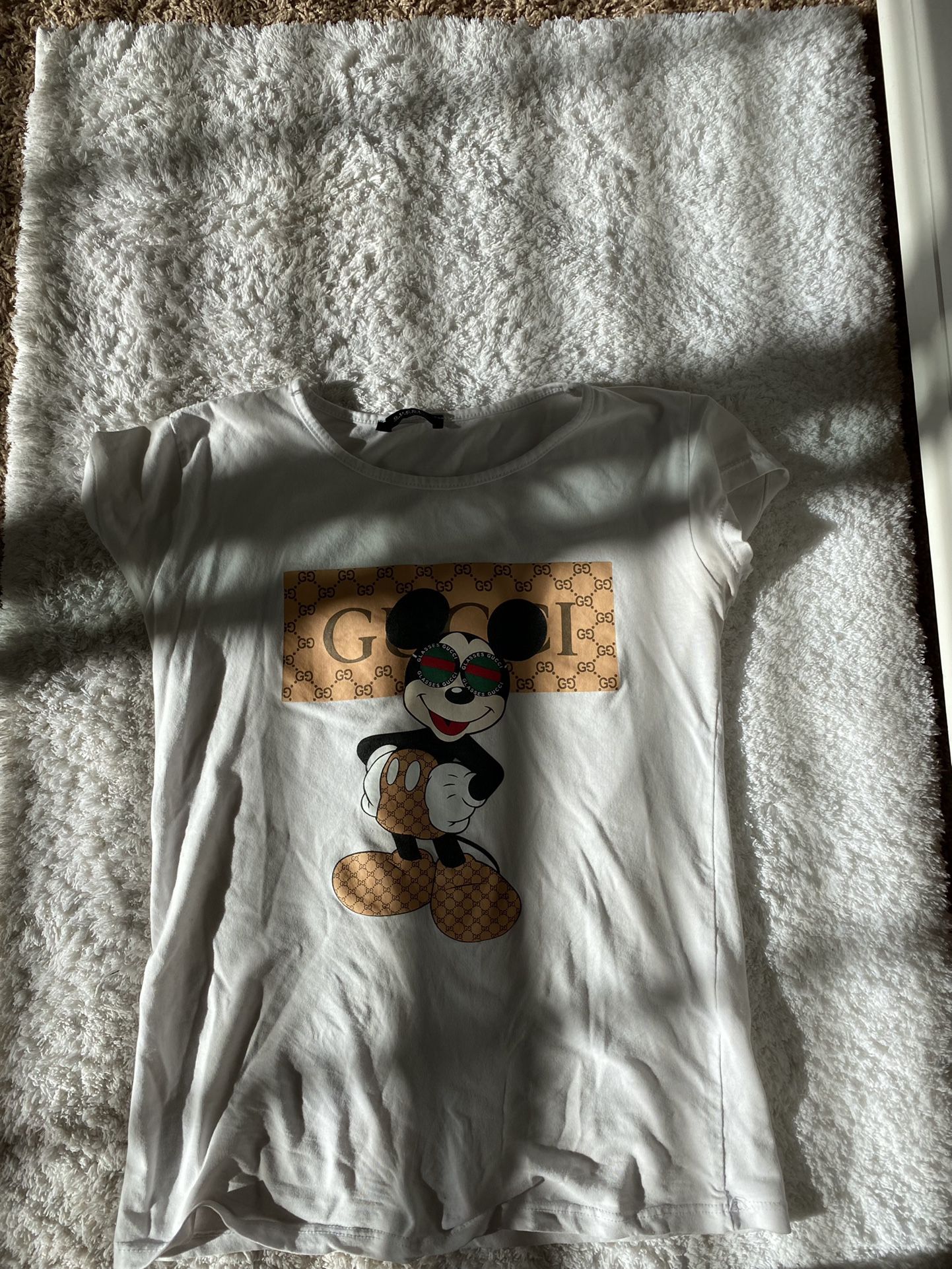 Mickey gucci shirt