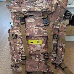Large Camouflage Backpack - Like New