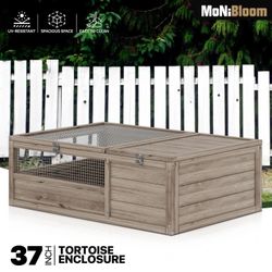 Wooden Filp Up Chicken Coop Hutch Rabbit.