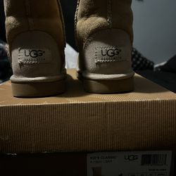 UGG Boots   Sand  Size 1 Kids 