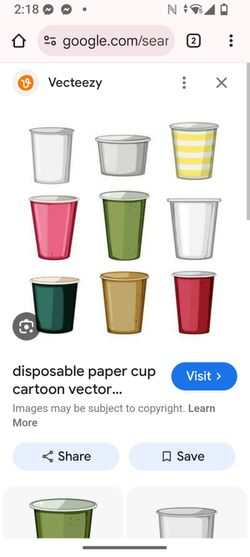 Disposable cups