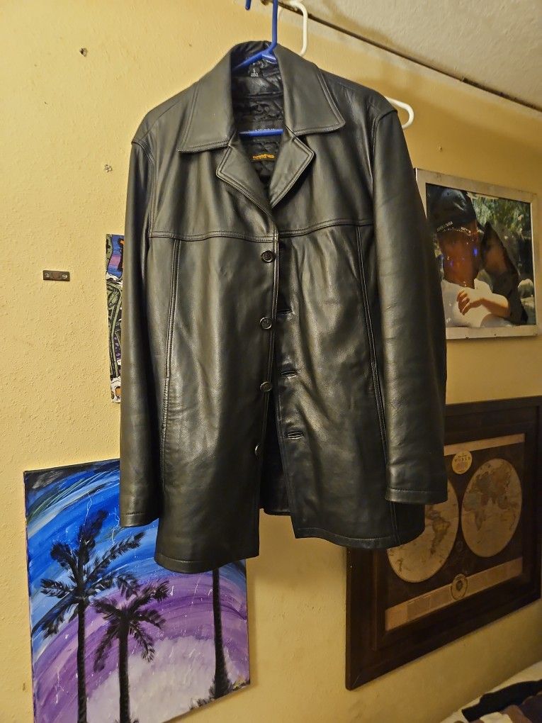 Thinulate Ultra. Leather Jacket