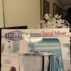 AMERICAN  CLASSIC  PREMIUM  STAND MIXER 6 SPEED  300 WATTS