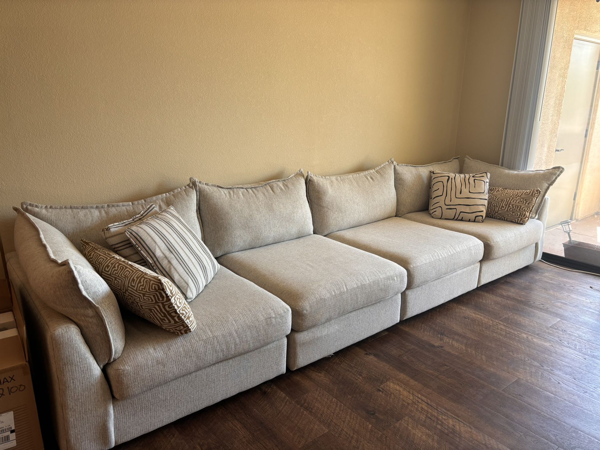 SUPER CLEAN Sectional Sofa AFW
