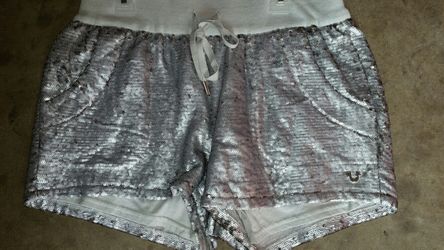 Junior's True Religion sequin shorts size medium
