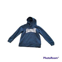 H&M girls Harvard pull over sweatshirt hoodie 4-5 Year Old