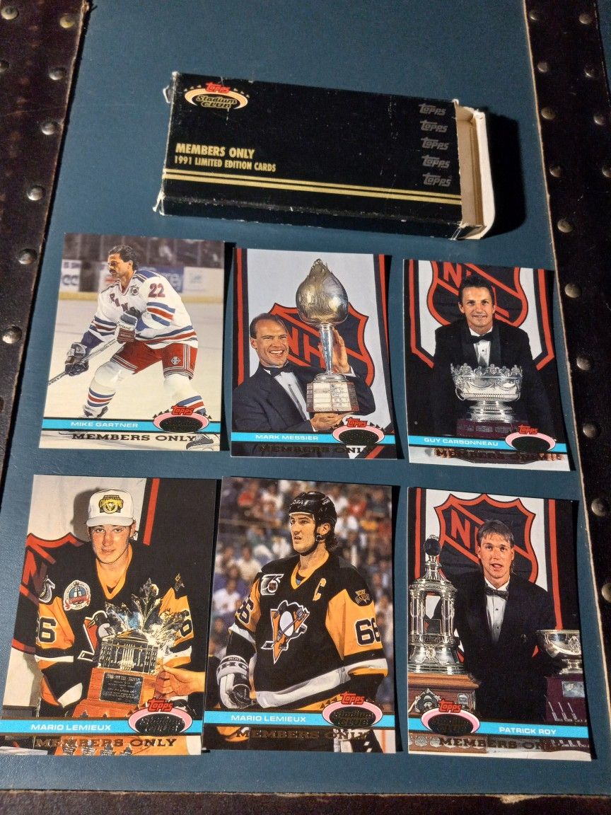 Members Only Hockey Cards 