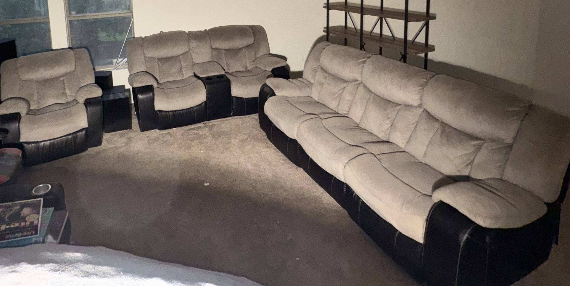 Sofa/love Seat/recliner Set