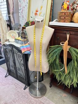 Dress Form Mannequin with Metal Stand