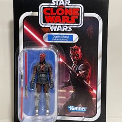 Star Wars TVC Vintage Collection Figure Clone Wars Darth Maul Mandalore VC201