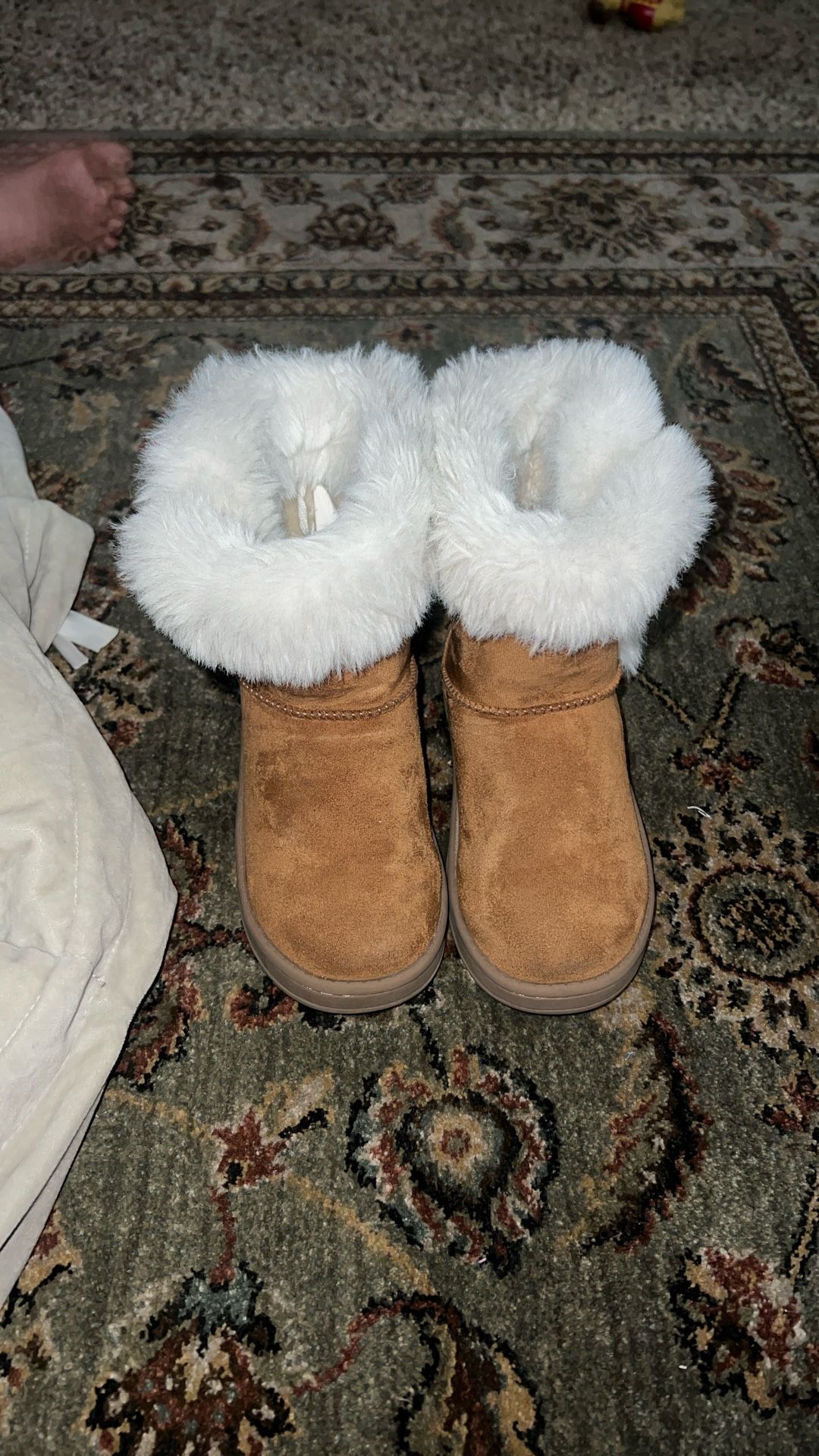 Girls Size 11 Fur Boots