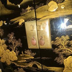 Vintage Antique Chinese Cabinet 
