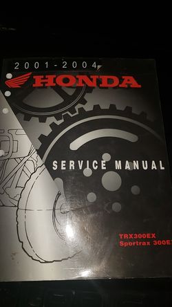 Honda 300ex 400ex service manual