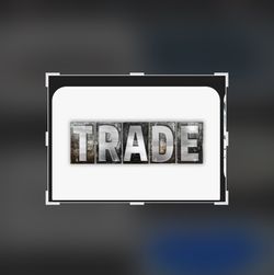 Open To Trading. Trade For Anything On My Page 👍🏼