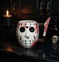 Friday the 13th Jason Voorhees 3-D mug