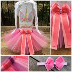 Unicorn tutu outfit