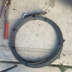Tow Truck Winch Cable 75 Ft Long 